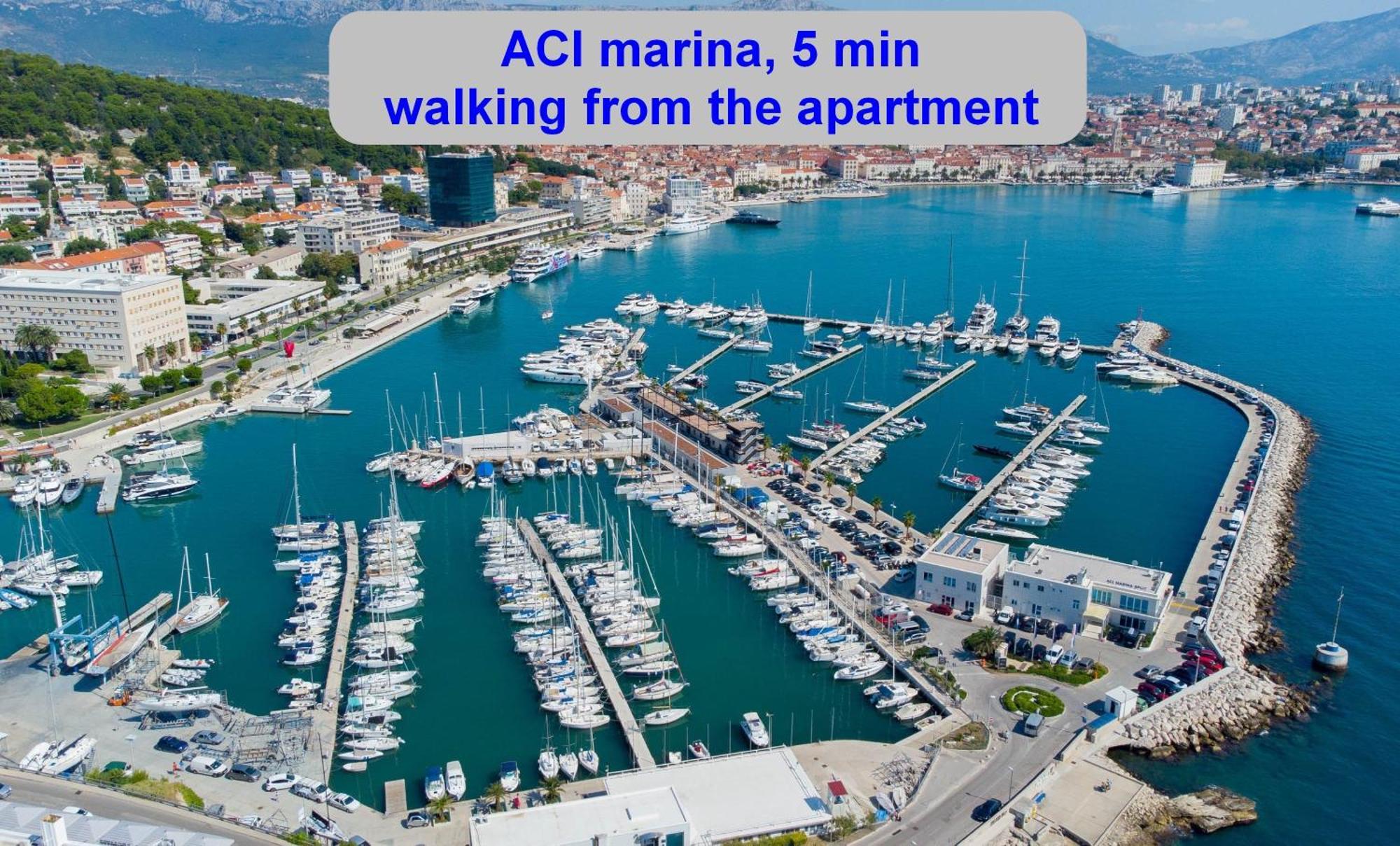Beachfront Apartment Drazen, With Garden And Parking Split Exteriör bild